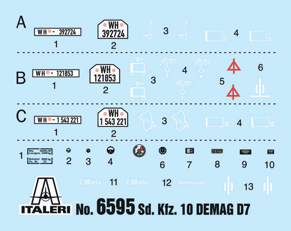 1/35 Sd. Kfz. 10 Demag D7 with 7,5 cm leIG 18 and crew