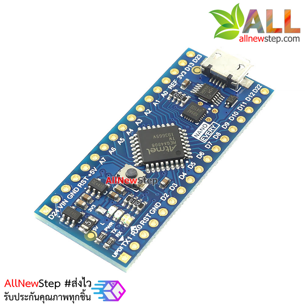 Nano Every Controller New version of Atmega4808 for Arduino บอร์ด Nano Every