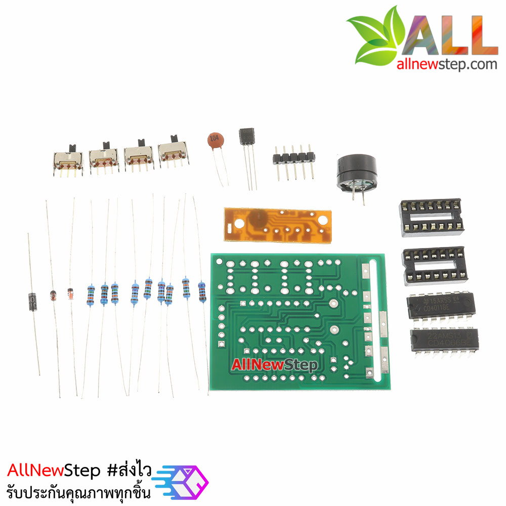 ชุด kit อิเล็กทรอนิกส์ กล่องเพลง 16 เสียง Sixteen music box kit electronic