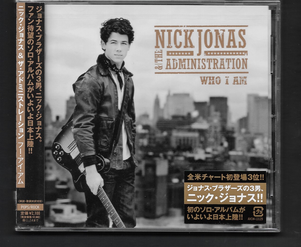 CD,Nick Jonas & The Administration - Who I am (2011)(Japan)