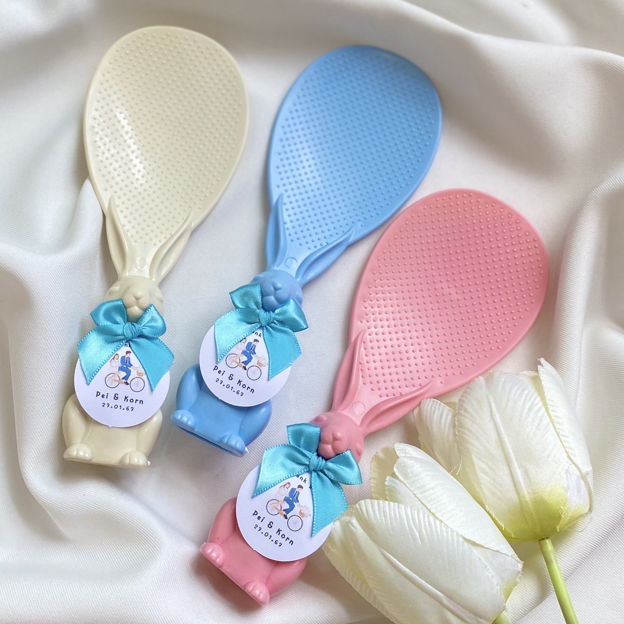 ทัพพีกระต่ายน่ารักคละสี