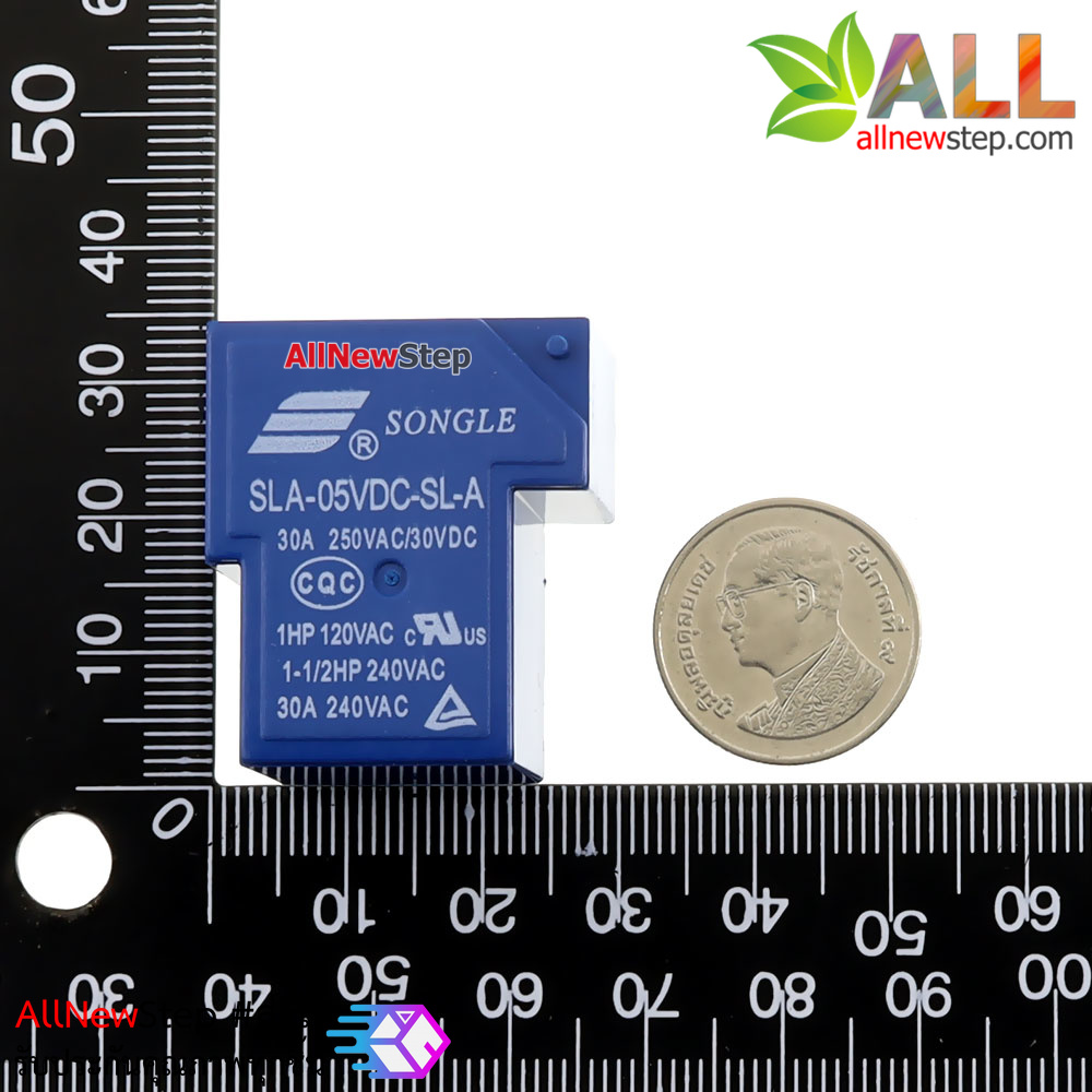 Relay 5V 30A รีเลย์ 5 ขา