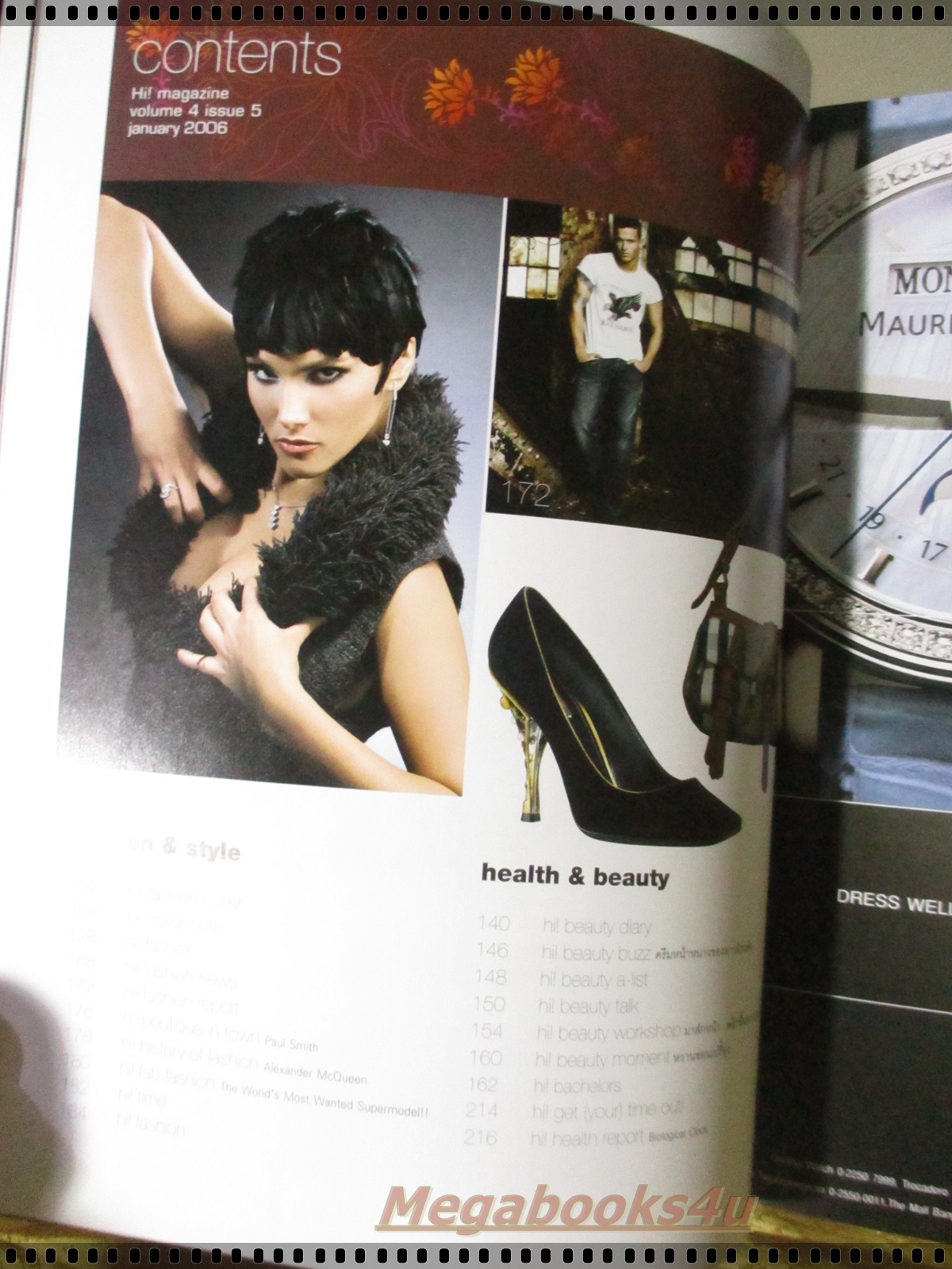 นิตยสารHI! VOL04 ISSUE05 ปี2549 ปก บี น้ำทิพย์