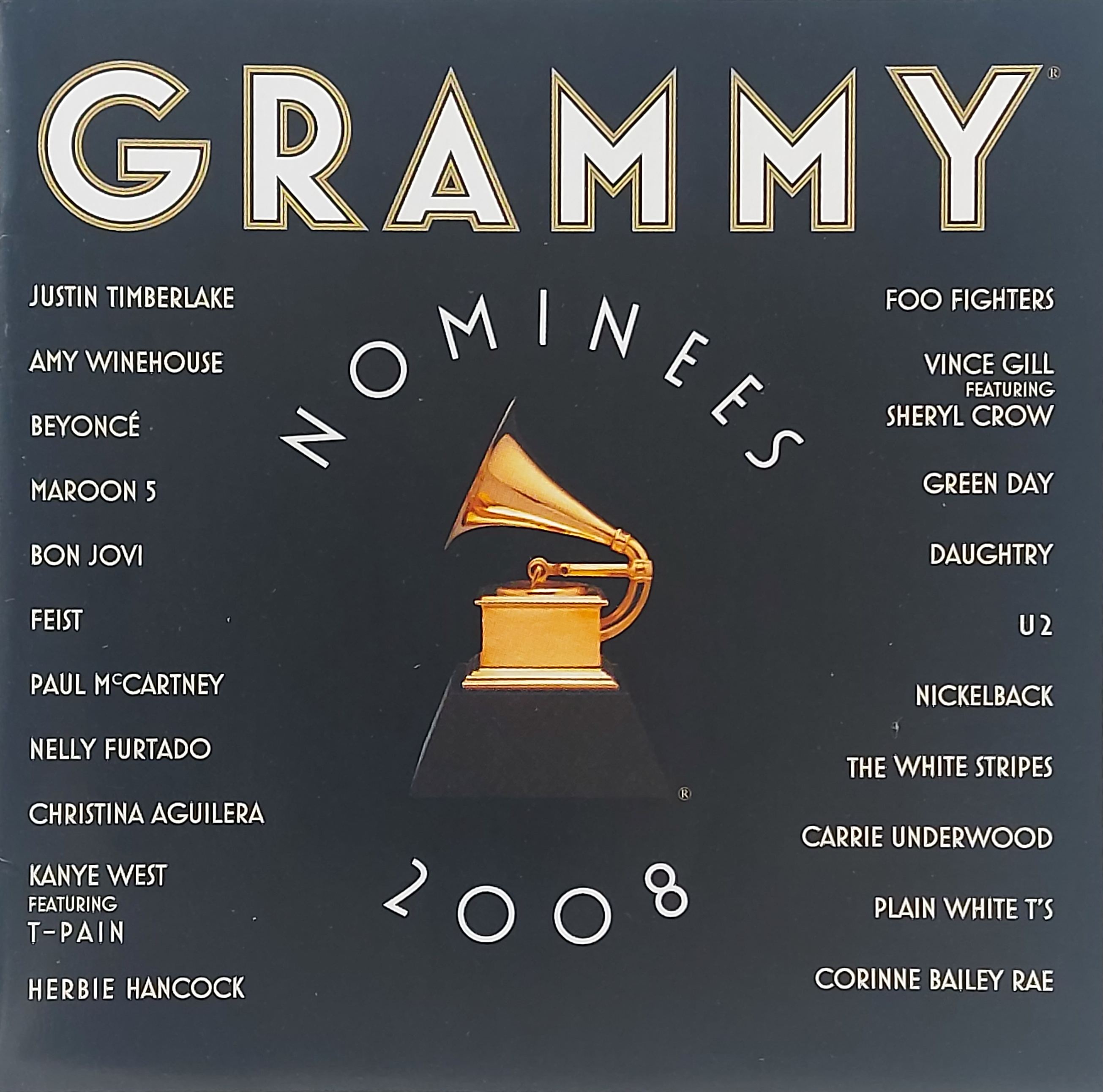 Used CD,2008 Grammy Nominees (A+)(Various Artists)(2008)(USA)
