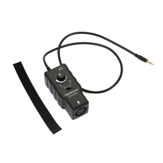 Saramonic SmartRig Audio Adapter with Sound Level Control for iPhone