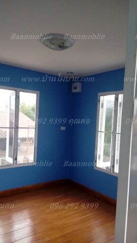 บ้านโมบาย ขนาด 6*7 เมตร (2ห้องนอน 2ห้องน้ำ 1ห้องรับเเขก)