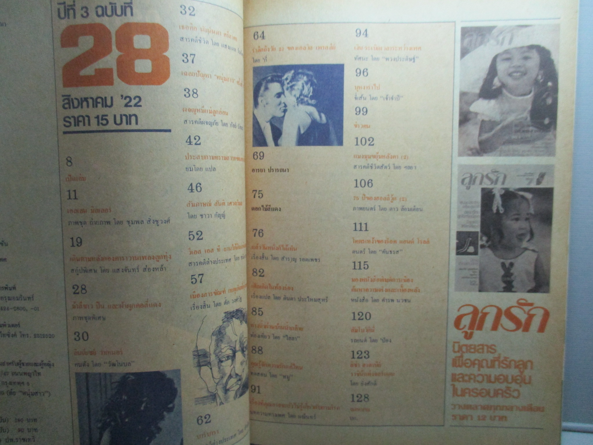 นิตยสารหนุ่มสาว ฉบับ028 ปี2522 อ่าน คาราวานเพลงลูกทุ่ง สัมภาษณ์ สันติ เศวตวิมล