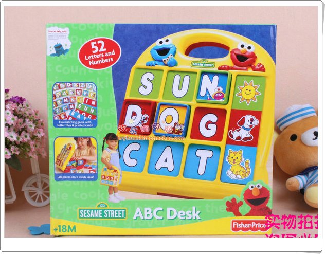 ของเล่นเสริมพัฒนาการเด็ก Sesame Street ABC Desk ยี่ห้อ: Fisher-Price