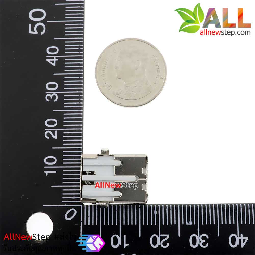 หัว USB type B Right Angle(90 Degree) Female PCB Connector Socket USB Jack Plug