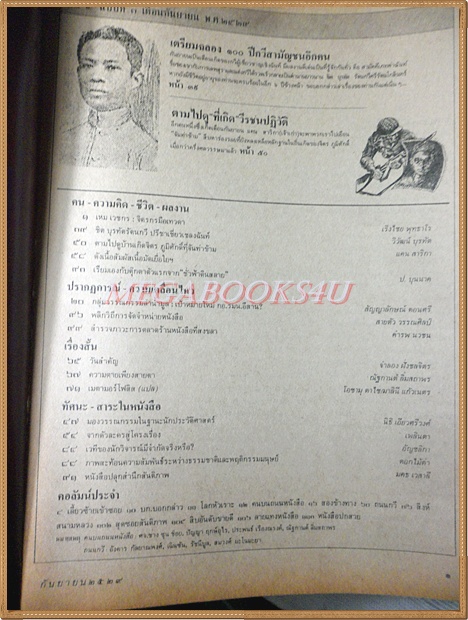 นิตยสารถนนหนังสือ ปีที่4 ฉบับที่03 กันยายน 2529 สภาพดี เหม เวชกร จิตรกรมือเทวดา