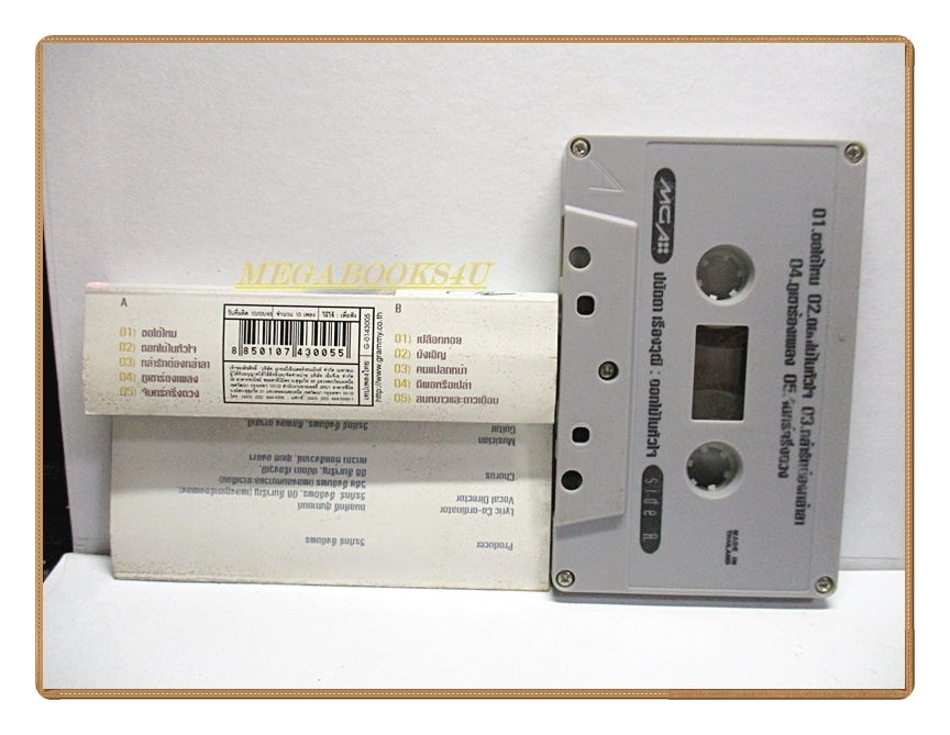 ขายเทปเพลงเก่า ปนัดดา เรืองวุฒิ อัลบั้ม ดอกไม้ในหัวใจ