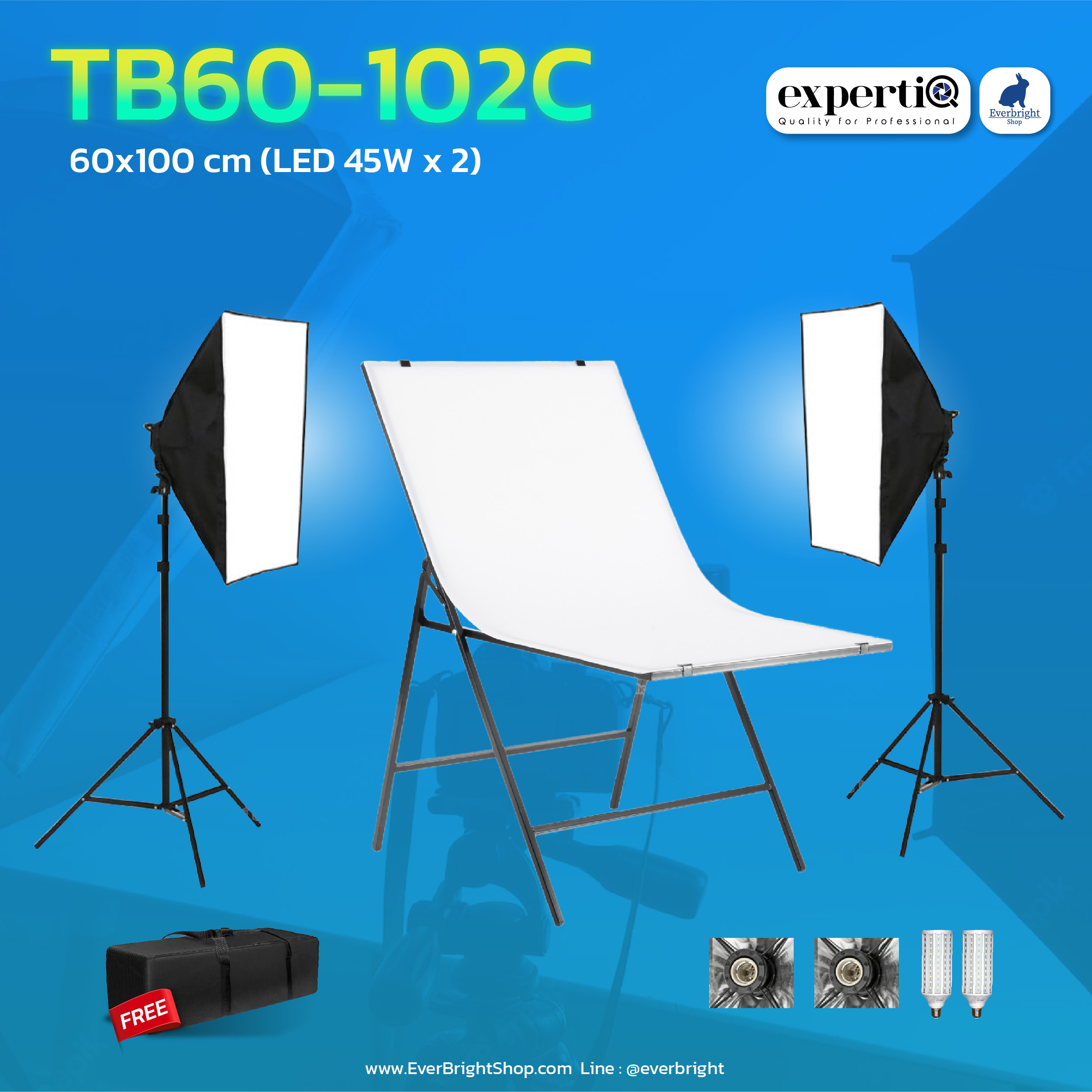 TB-60A Photo Shooting Table 60x100cm