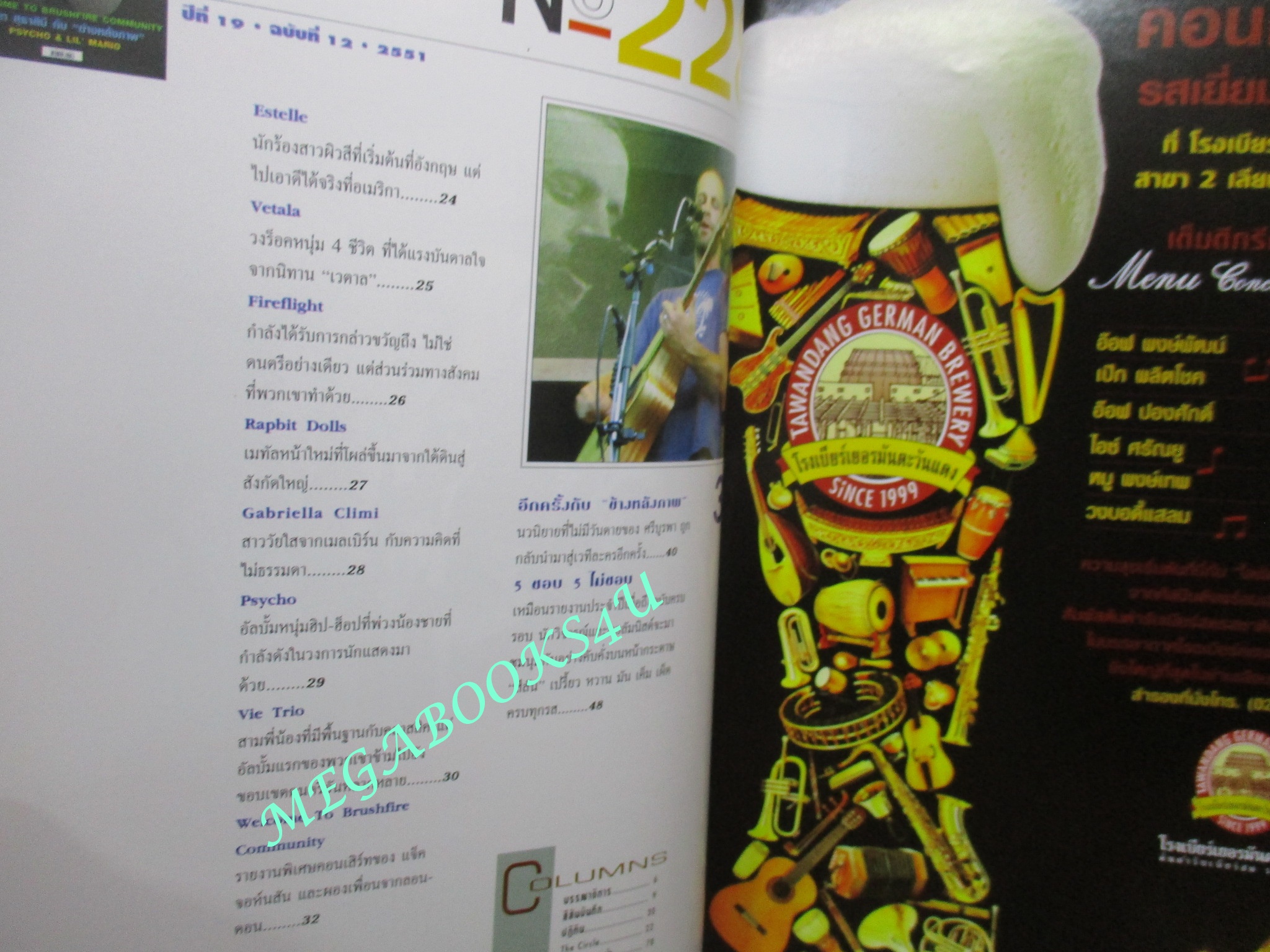 นิตยสารสีสัน ปีที่19 ฉบับที่ 12 ปี2551 ครบรอบ 19 ปี