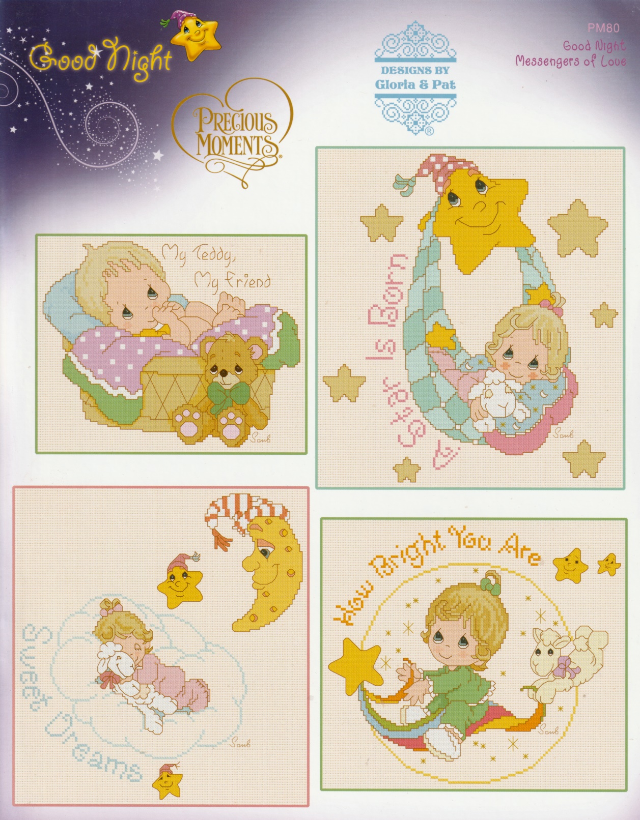 Precious Moments ผังลาย Good Night Messengers Of Love