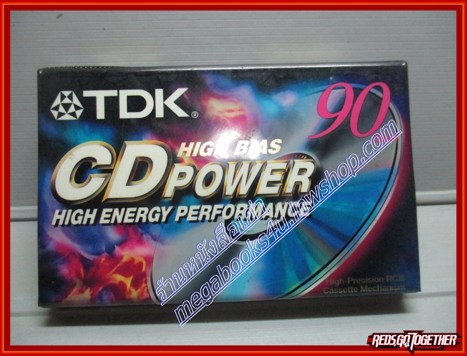 เทปเปล่า เทปคาสเซ็ทเปล่า TDK ยาว90นาที อยู่ในซีล