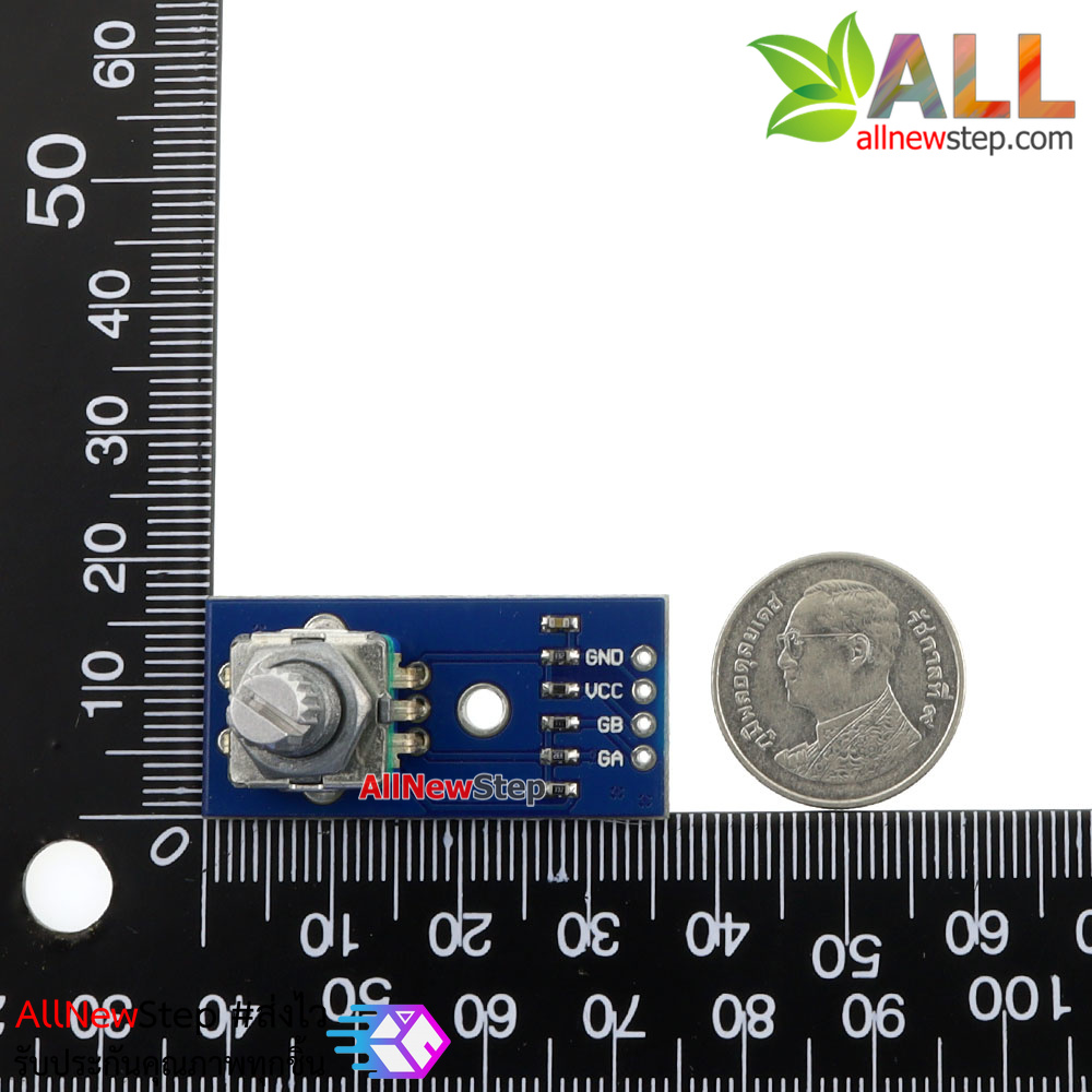 Rotary Encoder 360 CJMCU-111 Rotary Encoder โมดูลโรตารี หมุนได้ต่อเนื่อง 360 องศา