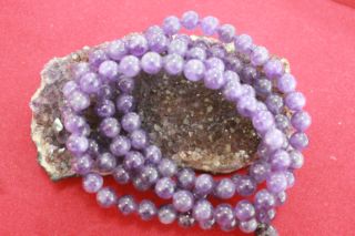 สร้อยประคำอเมทิสต์ (Amethyst)