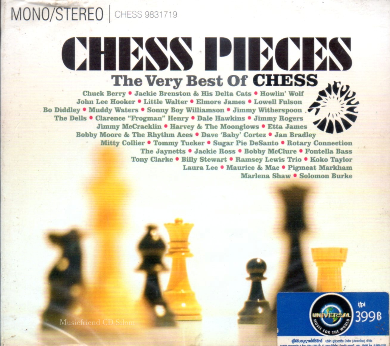 CD,Chess Pieces The Very Best Of Chess (2CD)(Various Artists)(2005)(Thai)