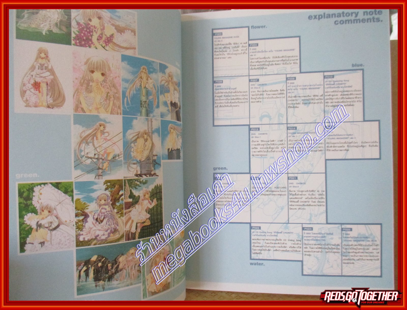 หนังสือYour Eyes Only อัลบั้มรวมภาพสีของชีจัง โดย Clamp