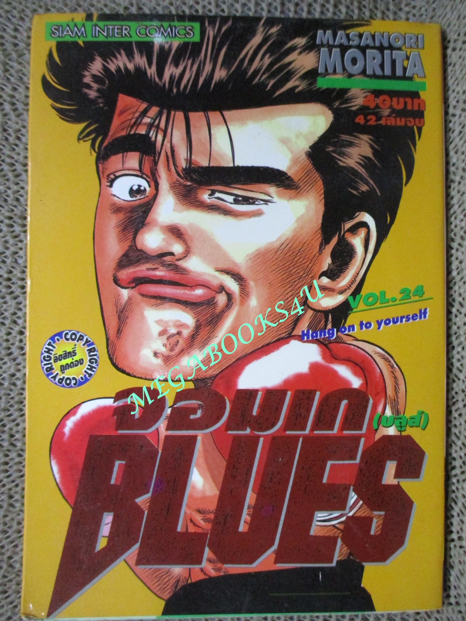 การ์ตูนบ้าน จอมเก BLUES (บูลส์) เล่ม24 / MASANORI MORITA สนพ.สยาม