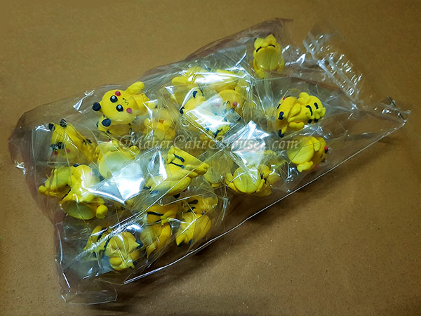 ตุ๊กตาไอซิ่งรูปโปเกม่อน ( 20 ชิ้น )