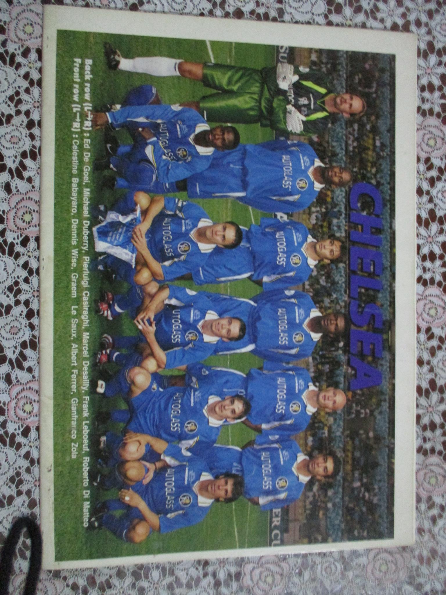 อัลบั้มภาพ จัมโบ้ สตาร์ซอคเกอร์ พรีเมียร์ บุนเดส กัลโซ่ ฉบับที่95 ปี2541 สภาพสมบูรณ์