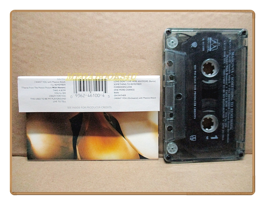 เทปเพลงสากล MADONNA / SOMETHING TO REMEMBER