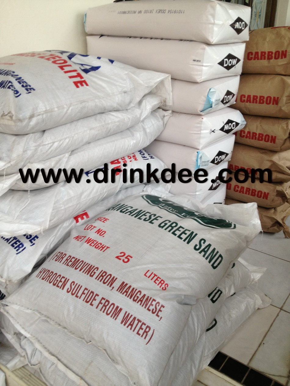 สารกรองแมงกานีส Green Sand Metra