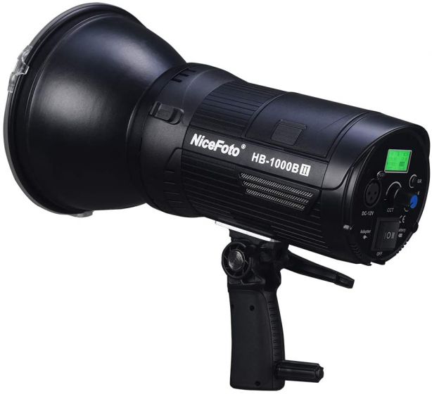 NiceFoto HB-1000B II 5500K±200K LED Video Light with Built-in 3000mAh Li-ion Battery, Mobile APP Control
