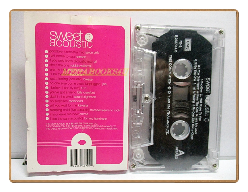ขายเทปเพลงเก่า อัลบั้ม SWEET ACOUSTIC 3