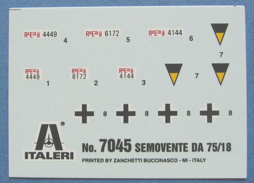 1/72 Semovente 75/18 M40-M41