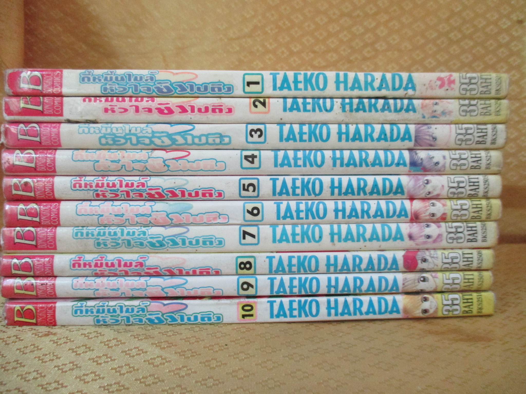 การ์ตูนเช่า กี่หมื่นไมล์หัวใจยังไปถึง ครบชุด10เล่มจบ สนพ.บงกช ห่อปก ไม่แม็กซ์