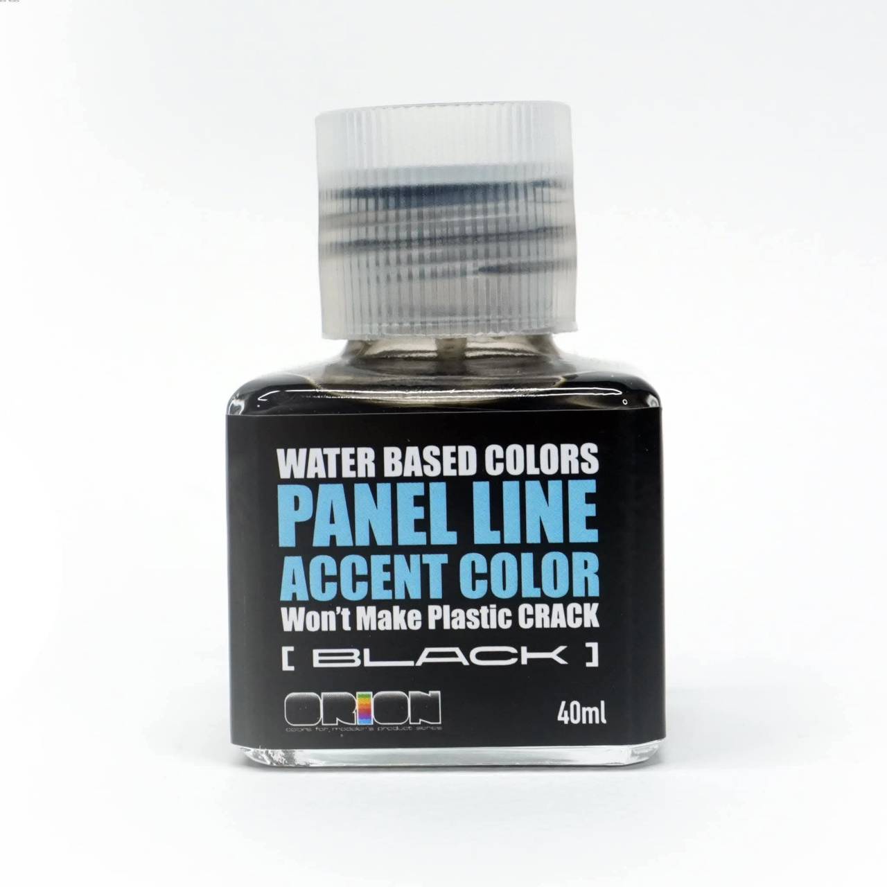 ORION Water-Based Panel Line Accent Color Black ขนาด 40ml
