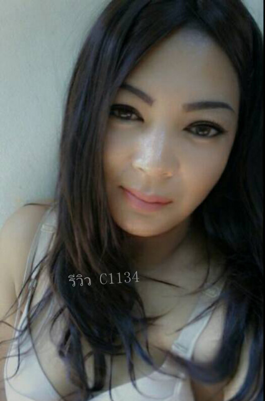 C1134 วิกผมเเสกกลางเห็นหนังศรีษะ สไลด์ปลาย