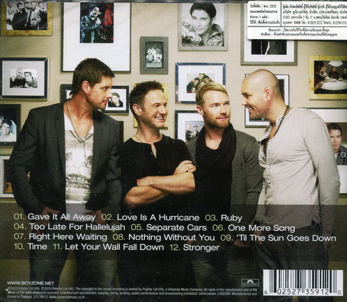 CD,Boyzone - Brother(2010) THAI
