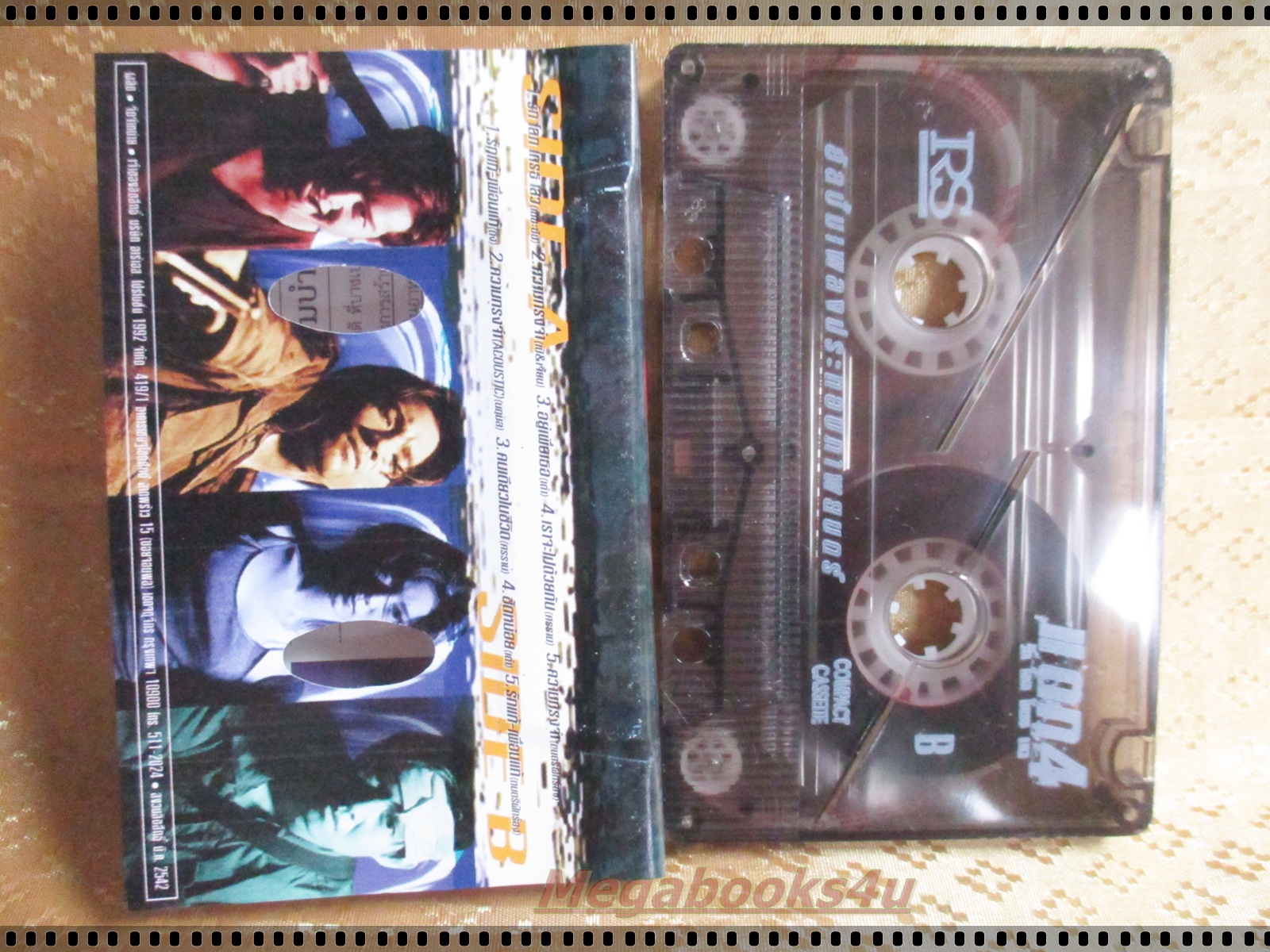 เทปเพลงไทยสากล เพลงประกอบภาพยนตร์ อัลบั้ม แตก4 รัก โลภ โกรธ เลว