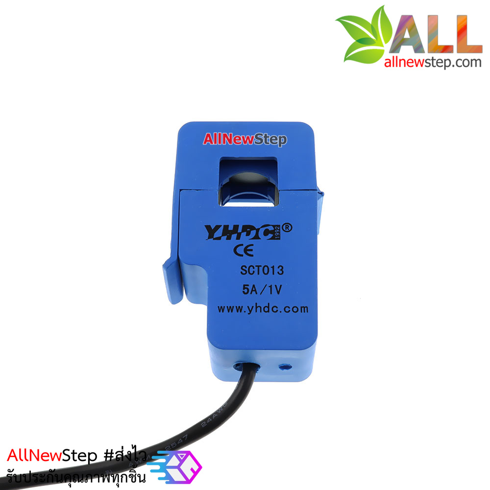SCT-013-005 CT 0-5A to 0-1V Non-Invasive Current Sensor เซนเซอร์วัดกระแสไฟฟ้าแบบไร้สัมผัส 5A