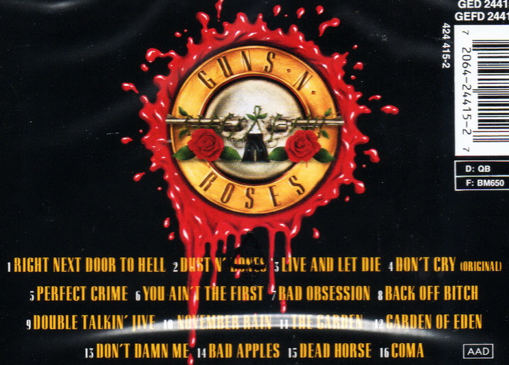 CD,Guns N' Roses - Use Your Illusion I (Guns N Roses)