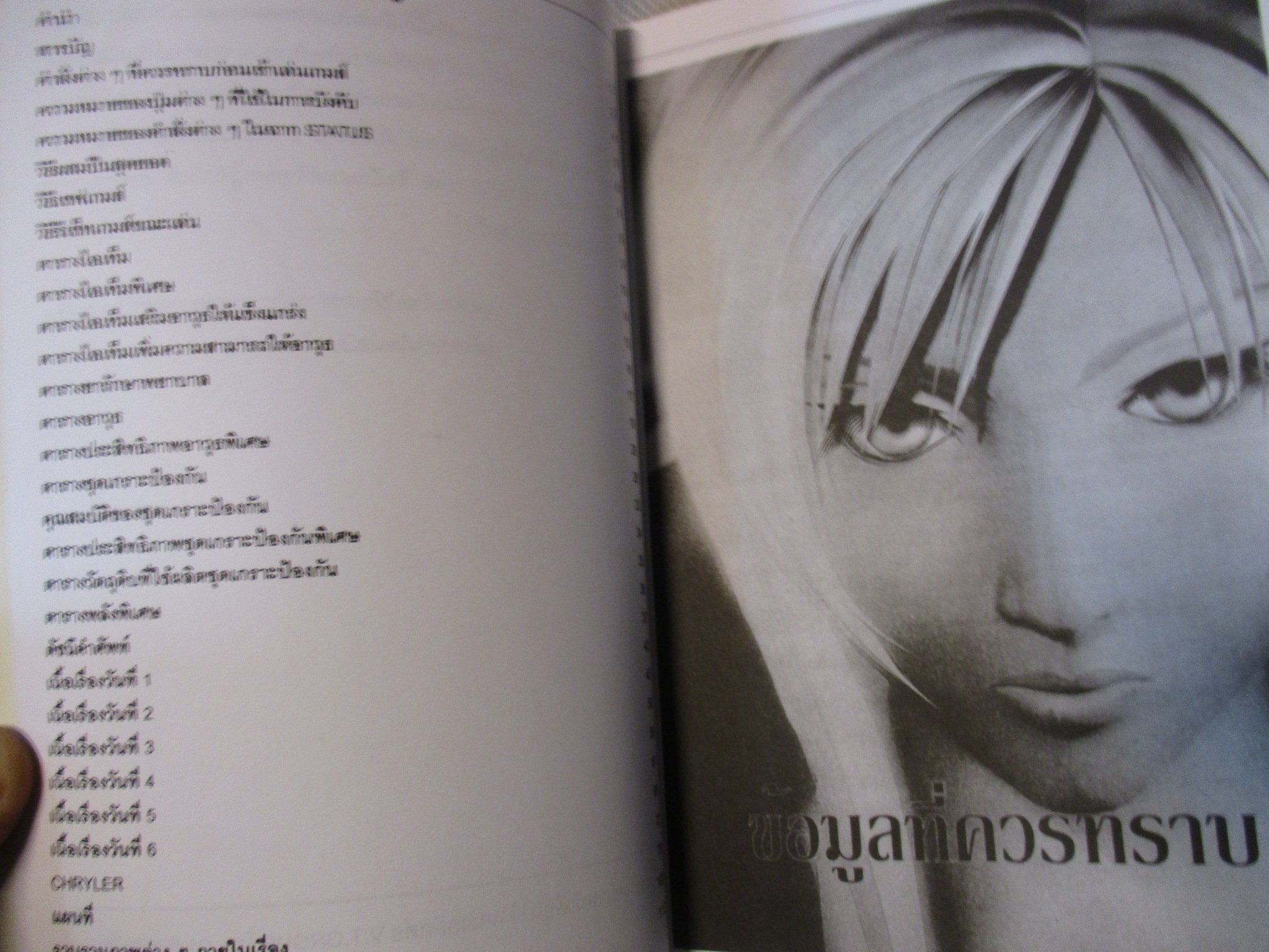 คู่มือเฉลยเกมส์ PARASITE EVE