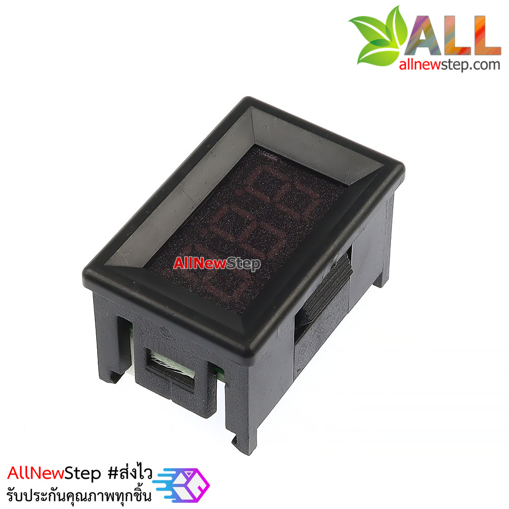 DC volt meter 0.36 นิ้ว 0-100V โวลต์มิเตอร์ 0-100V ขนาด 0.36 นิ้ว สีแดง