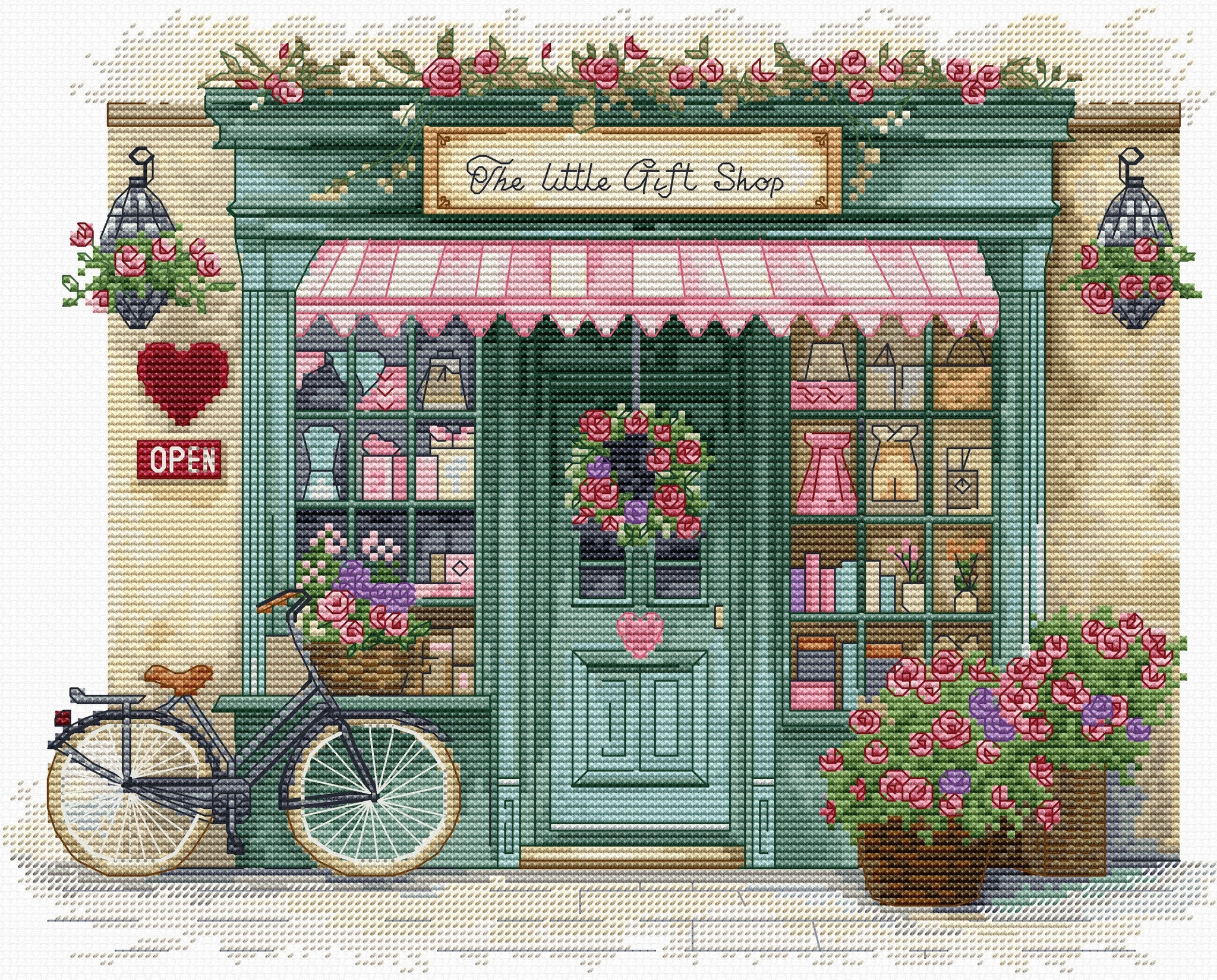 Luca-S ชุดปัก The Little Gift Shop