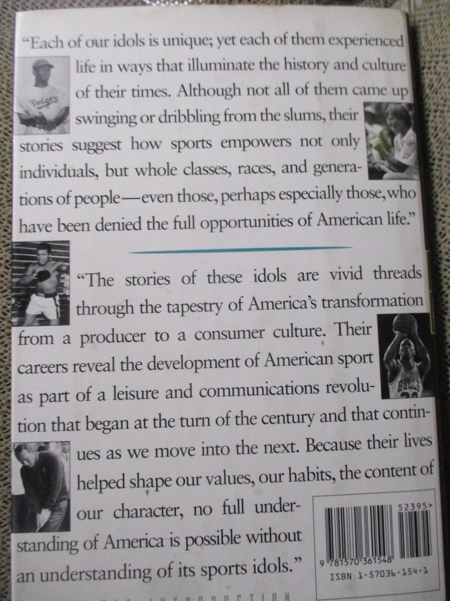 Idols of the Game: A Sporting History of the American Century / Robert Lipsyte / ผู้นำแห่งวงการกีฬาของสหรัฐอเมริกา
