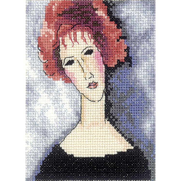 RTO ชุดปัก Red-haired girl by Amedeo Modigliani