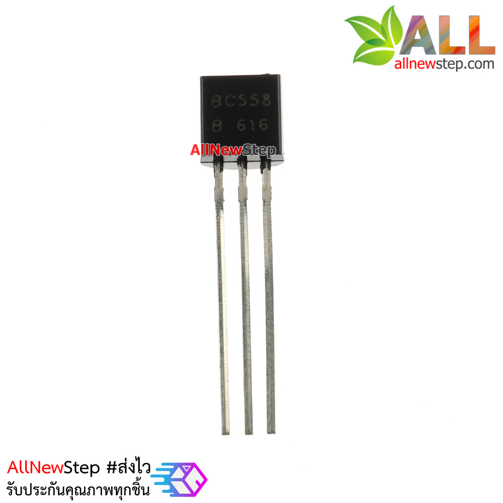 ทรานซิสเตอร์ BC558 BC558B 0.1A 30V PNP