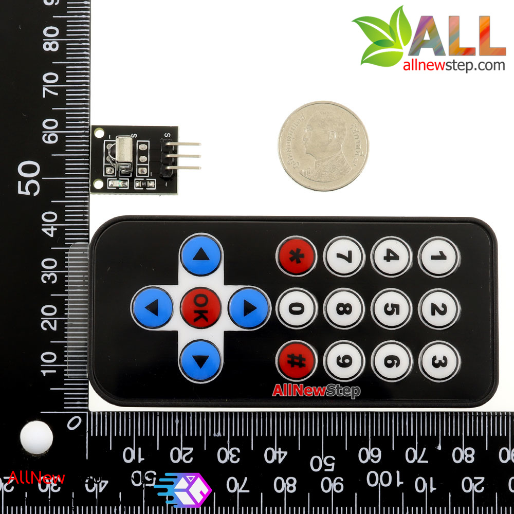 IR Remote โมดูลรีโมท Infrared Remote Control Kit