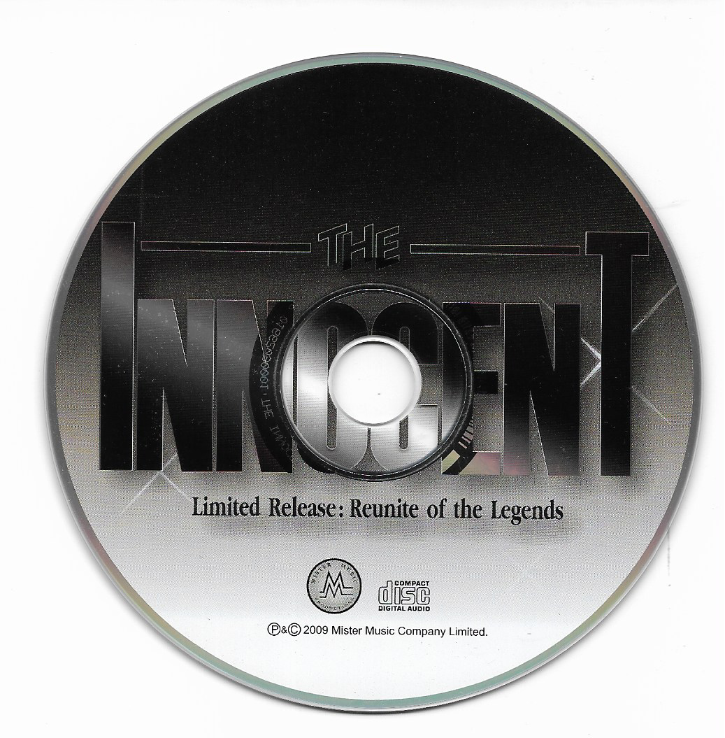 Used CD,The Innocent - Limited Release Reunite of the Legends(ไม่มีปก)(แผ่น CD ไม่มีรอย)(A)(ดิอินโนเซ้นท์)(2552)