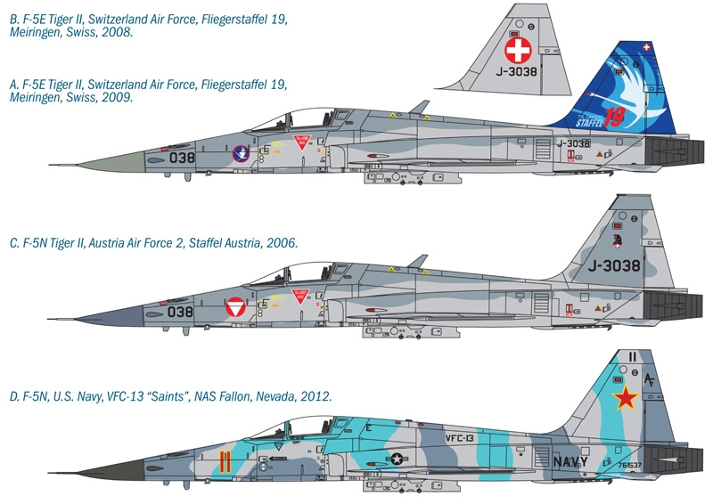 1/72 F-5E/N Tiger II