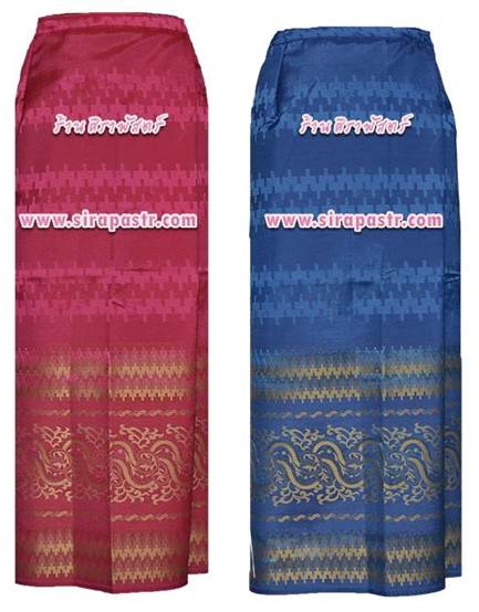 ผ้าถุง-พม่า A5 (เอวใส่ได้ถึง 37 นิ้ว) *รายละเอียดในหน้าสินค้า