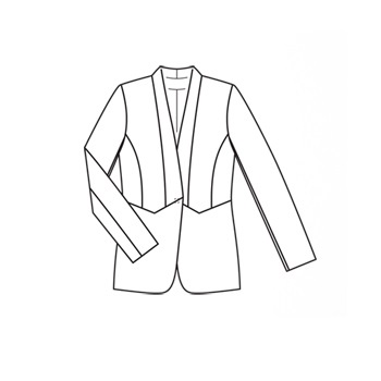 แพทเทิร์นตัดเสื้อสูท กางเกงทำงาน สตรี ซื้อยกเซตหรือแยกได้