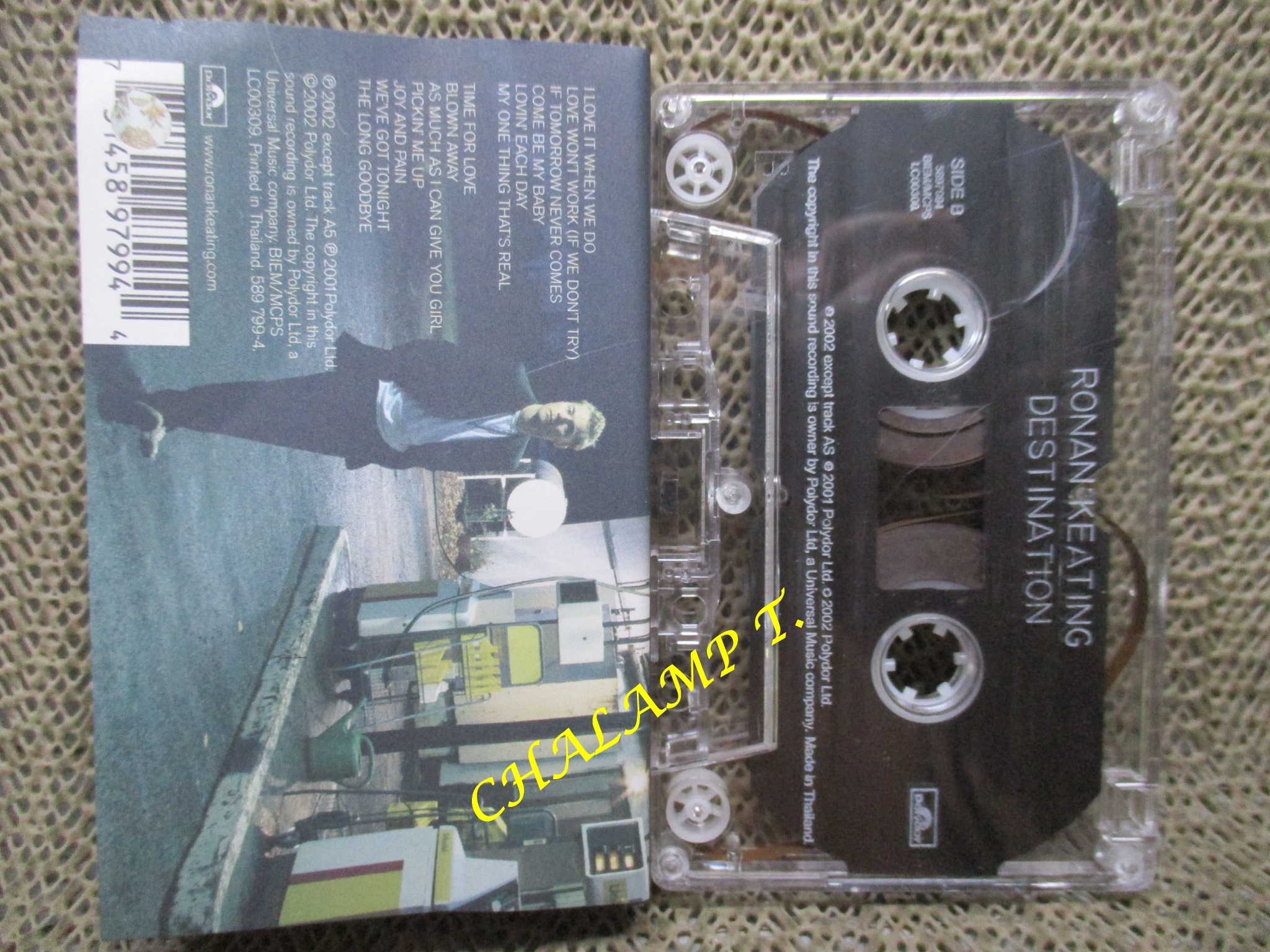 เทปเพลงสากล Ronan Keating – Destination